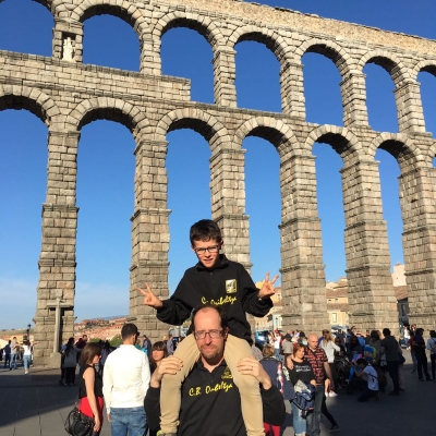 Acueducto de Segovia, Trajano y 2.200 años de historia nos contemplan.